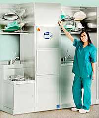 Uređaj za izljevanje, pranje i dezinfekciju noćnih posuda - BLATEX, TIP: AF2-60P.G